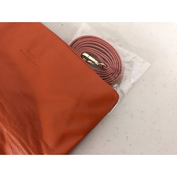 Pierotucci Leather Clutch Crossbody Strap Purse New - Picture 5 of 8